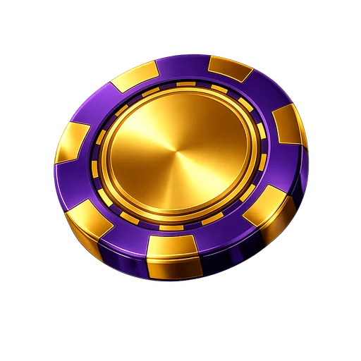 Floating 3D Casino Chip on Cricbet99